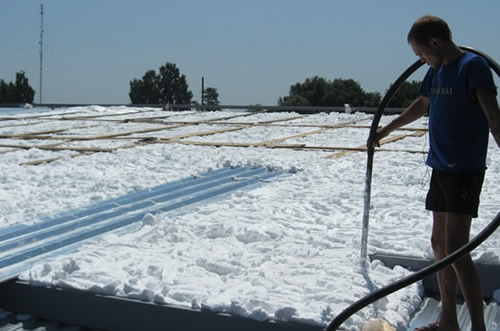 Теплоизоляция с помощью пеноизола