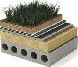 схема устройства плоской кровли