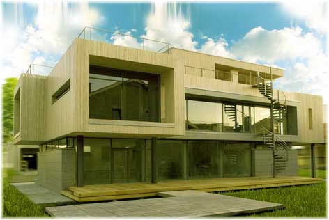 плоская крыша