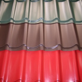 Черепица Poimukate с покрытием полиэстер