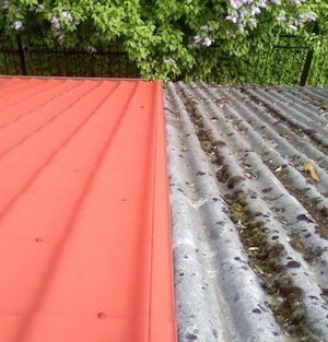 Покраска шифера