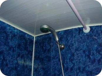 Потолок из планок ПВХ