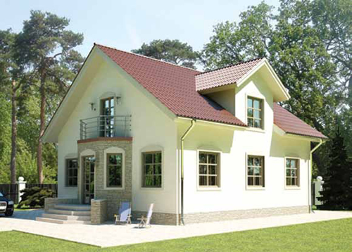 Проект дома из сип панелей