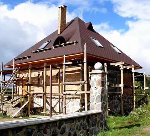 проектирование четырехскатной крыши