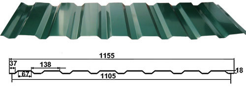 Профнастил кровельный ПН-18