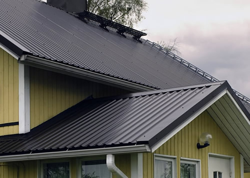 Кровля из профнастила