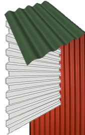 профнастил или ондулин