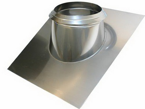 Проходка для дымохода круглой формы