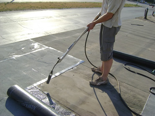 прогреваем газовой горелкой