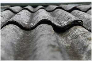 крыша из асбестоцементных листов