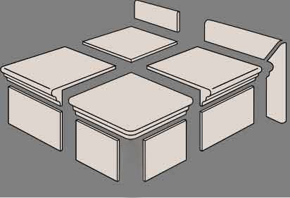 Схема укладки