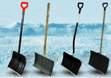 скребки и лопаты для уборки снега