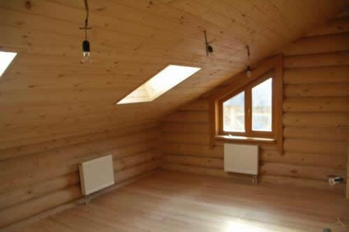 Сочетание разных типов вагонки