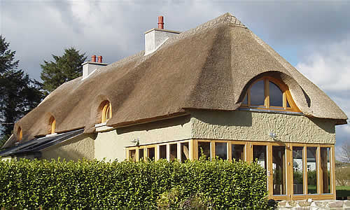 соломенная крыша