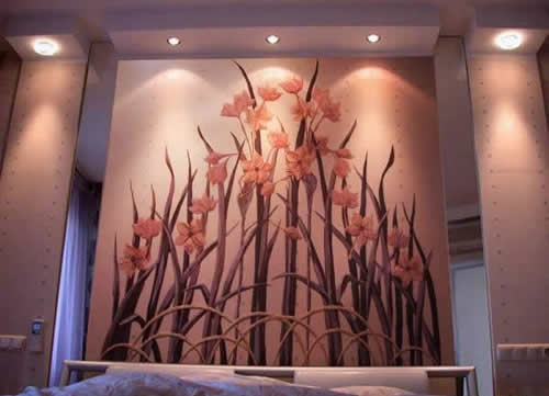 Стенная ниша с аппликацией