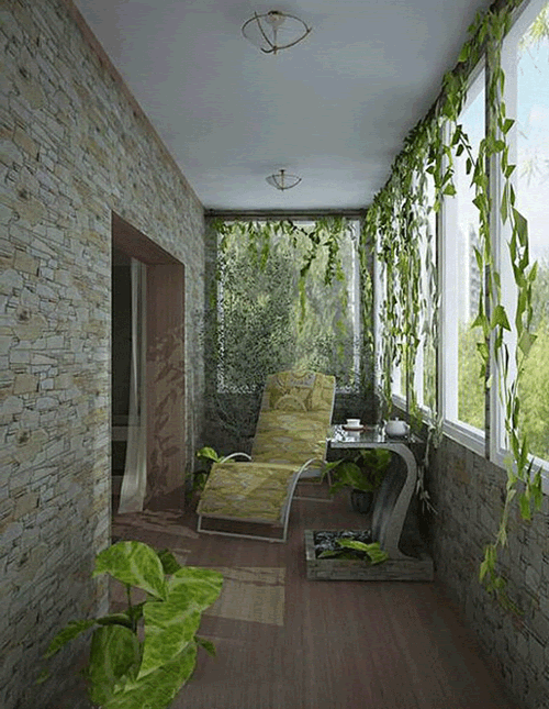 Сплошная облицовка декоративным камнем