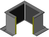 стакан крышного вентилятора