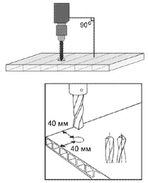 сверление сотового поликарбоната