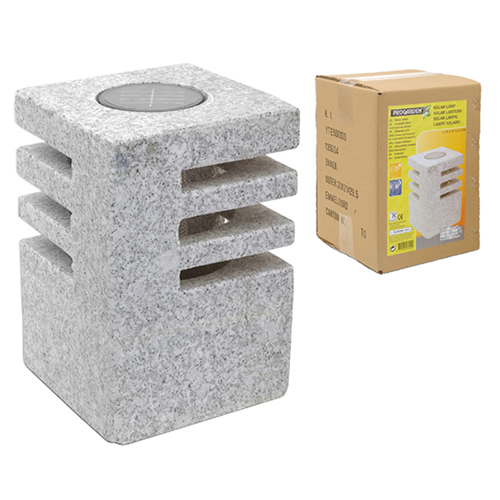 Светильник из камня