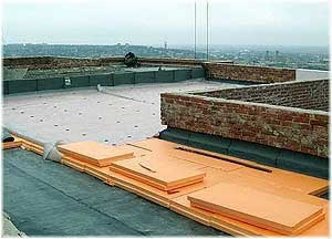 теплоизоляция плоской кровли