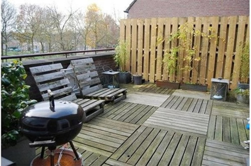 Терраса на крыше