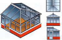 конструкция трехскатной кровли