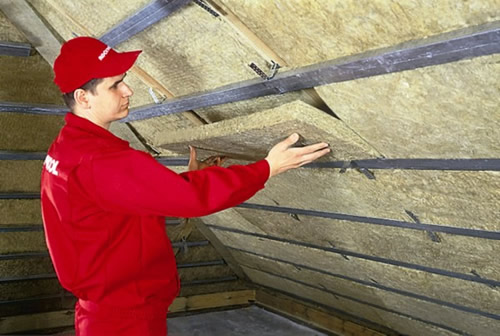 Утепление мансарды плитным утеплителем из базальтовой ваты