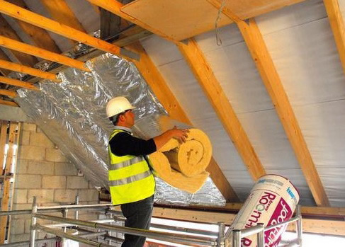 Утепление кровли минватой