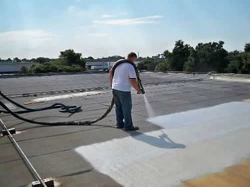 Утепление кровли полиуретаном