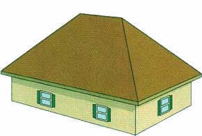 вальмовая крыша