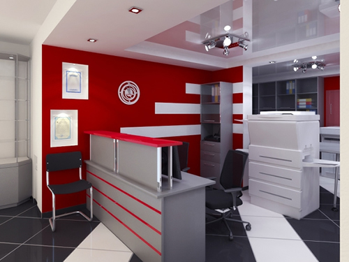 Рабочая зона для менеджера в торговом зале