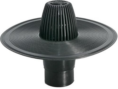 Водосточная воронка для плоской крыши