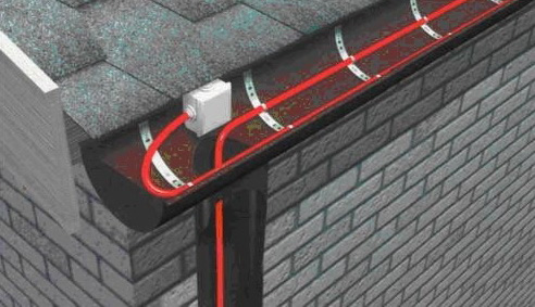 Водосток с обогревом