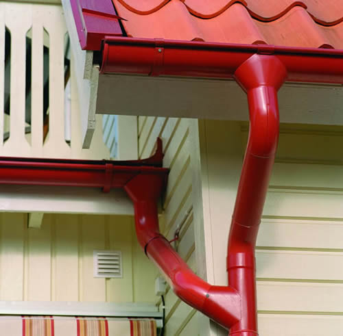 Оцинкованный водосток с полимерным покрытием