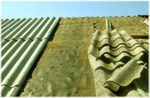 замена листов шифера