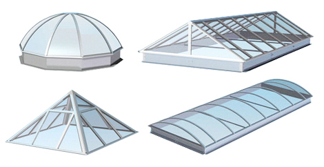 виды зенитных фонарей